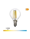Ampoule Sphérique Avec Filament De Led E14 4w 550lm 3200k Lumière Chaude Ø4.5x7.8cm Edm