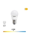 10 Ampoule Sphérique Led E27 8,5w 940lm 4000k Lumière Du Jour Ø4,5x8,6cm Edm