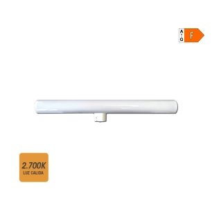 Linestra Led 1 Prise S14d 7w 500lm 2700k Lumière Chaude Ø3x30cm Edm