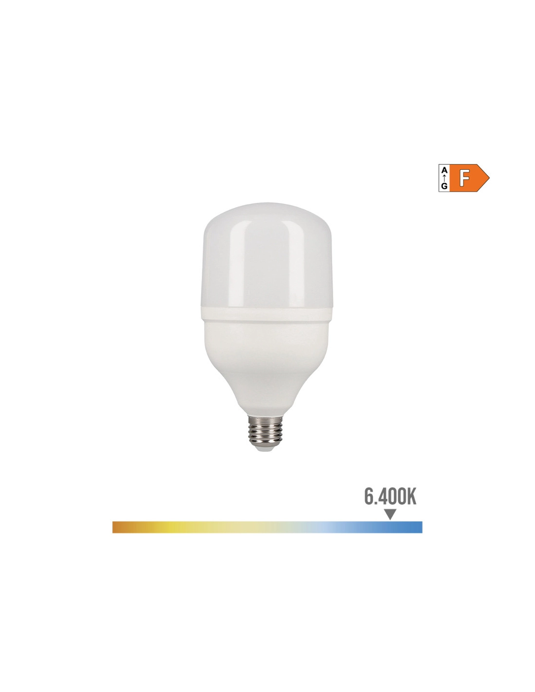 Ampoule Led Industrielle E27 20w 1700lm 6400k Lumière Froide Ø8x16,5cm Edm  - - 98831Générique