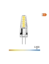 10 Ampoule Silicone Bi-Pin Led G4 12v 2w 180lm 6400k Lumière Froide Ø1x3,7cm Edm