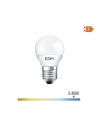 Ampoule Sphérique Led E27 7w 600lm 6400k Lumière Froide Ø4,5x8,2cm Edm