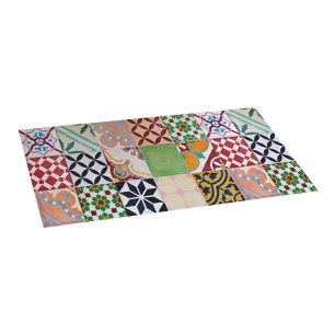 Tapis Vinyle Couleur Mosaique 50x110cm