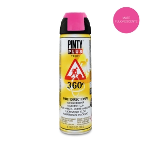 Peinture En Aérosol Pintyplus Tech 650cc Marqueur Fluo 360° Fuchsia T184