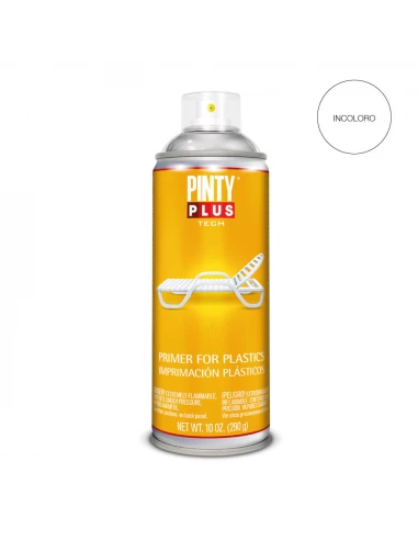 Peinture En Aérosol Pintyplus Tech Apprêt Pour Plastiques 520cc I199 Transparent