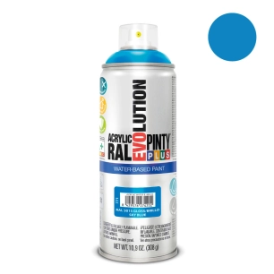 Peinture En Aérosol Pintyplus Evolution Water-Based 520cc Ral 5015 Bleu Ciel