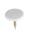 Boîte M 100 Unités. Pin Plat Blanc 9mm Fadix