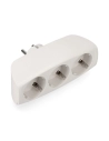 3 Adaptateur Triplee Prise Sous Emballage Edm 2.400w 4,8mm