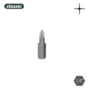 Jeu 10 Embouts Phillips 2x25mm 1/4'' Acier Bph225 Mota