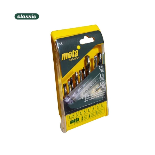 Jeu De 9 Mèches Ar Widia, Métal Et Bois 5/6/8mm Mcj9 Mota