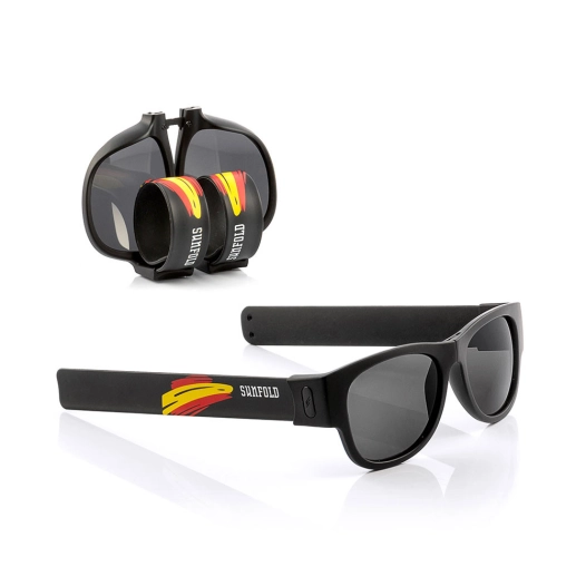 Lunettes De Soleil Roll-Up Sunfold Mundial Espagne Noir Innovagoods