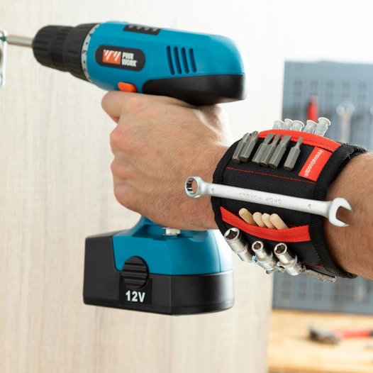 Wristool Innovagoods Attelle De Poignet Magnétique Pour Le Bricolage.