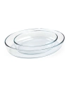 Set 2 Plateaux Ovaux Pour Four.