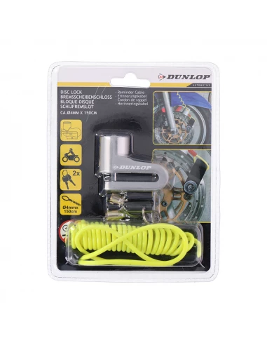 Cadenas Antivol Bloque Disque De Frein 5mm Dunlop