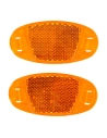Pack 2 Reflecteurs 7x3.5cm Dunlop
