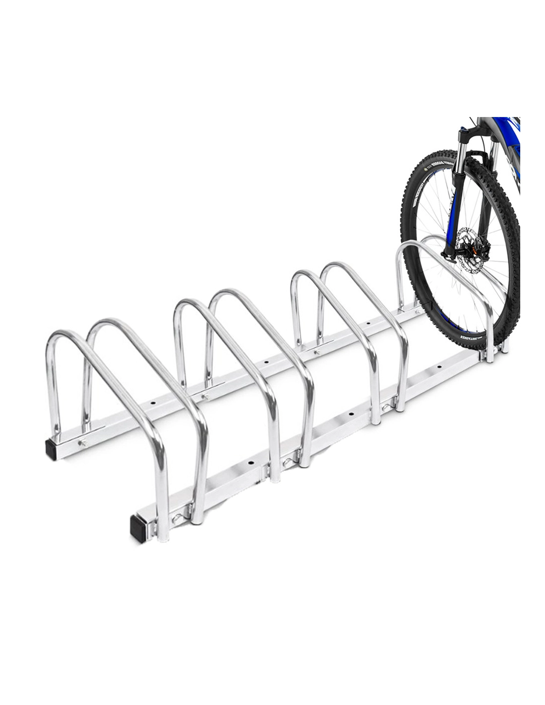 Support rack au Sol Pour 4 Vélos - - 99933Générique