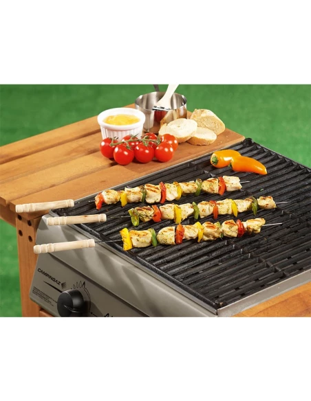 Pack 4 Brochettes Barbecue 38,5cm Bbq