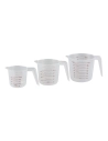 Jeu De 3 Carafes Graduées De 250ml/500ml/1l
