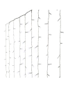 Rideau Led Pour Usage Extérieur, Blanc Lumière Froide. 2,25x1,5m-240 Leds