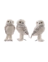 Chouette Polyester, 3 Modèles Assortis 11x14x21cm