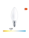 12 Ampoule Bougie Led E14 4.3w 470lm 4000k Lumière Du Jour Philips