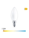 Ampoule Bougie Led E14 6.5w 806lm 2700k Lumière Chaude Ø3.5x9.7cm. Philips