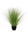 Herbe Pvc Vert En Pot Plastique 11,5x50cm
