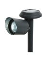 Projecteur Solaire Led Jardin Pieu 3lm 6400k 45° 10x17x25.5cm