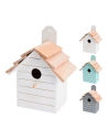 Maison D'oiseau Taille 16 X 22 X 11cm Couleurs Assorties