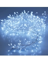 Guirlande Lumineuse Grappe Câble Argenté 100 Lumière Froide 1,5m