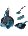 Set De Nettoyage 4 Pièces Gris Et Turquoise