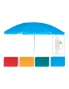 Parasol De Plage Ø142x160cm. Couleurs Assorties