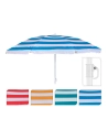 1 Parasol De Plage Ø145x180cm Modèle Méditerranéen. Couleurs suivant arrivage