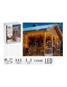 Rideau 189 Leds Flash Warm Blanc 2x0,7m.