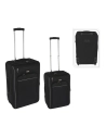 Lot De 2 Valises De Voyage Noires