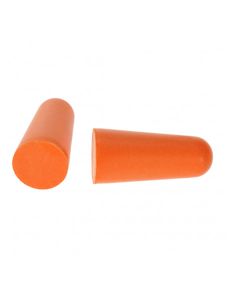 Bouchons orange anti bruit en mousse PU par 200 paires - PORTWEST