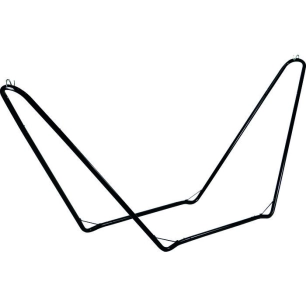 support hamac acier noir