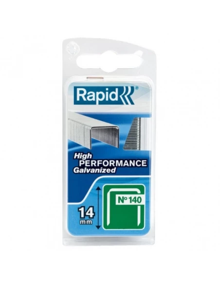 Agrafe n°140, 14mm, galva 650 pièces - RAPID