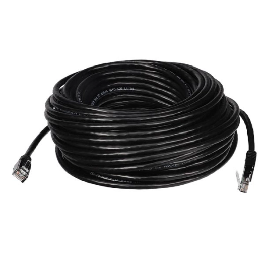 u/utp cat6 network patch cable / 20m / black / m-m