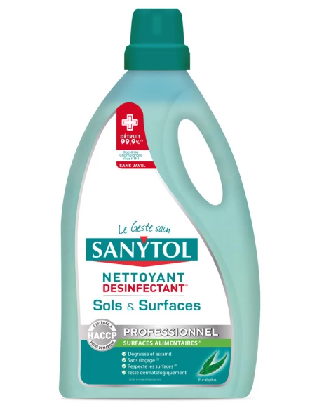 Sanytol Pro Desinfectant pour les Sols et Surface 5 litres - SANYTOL