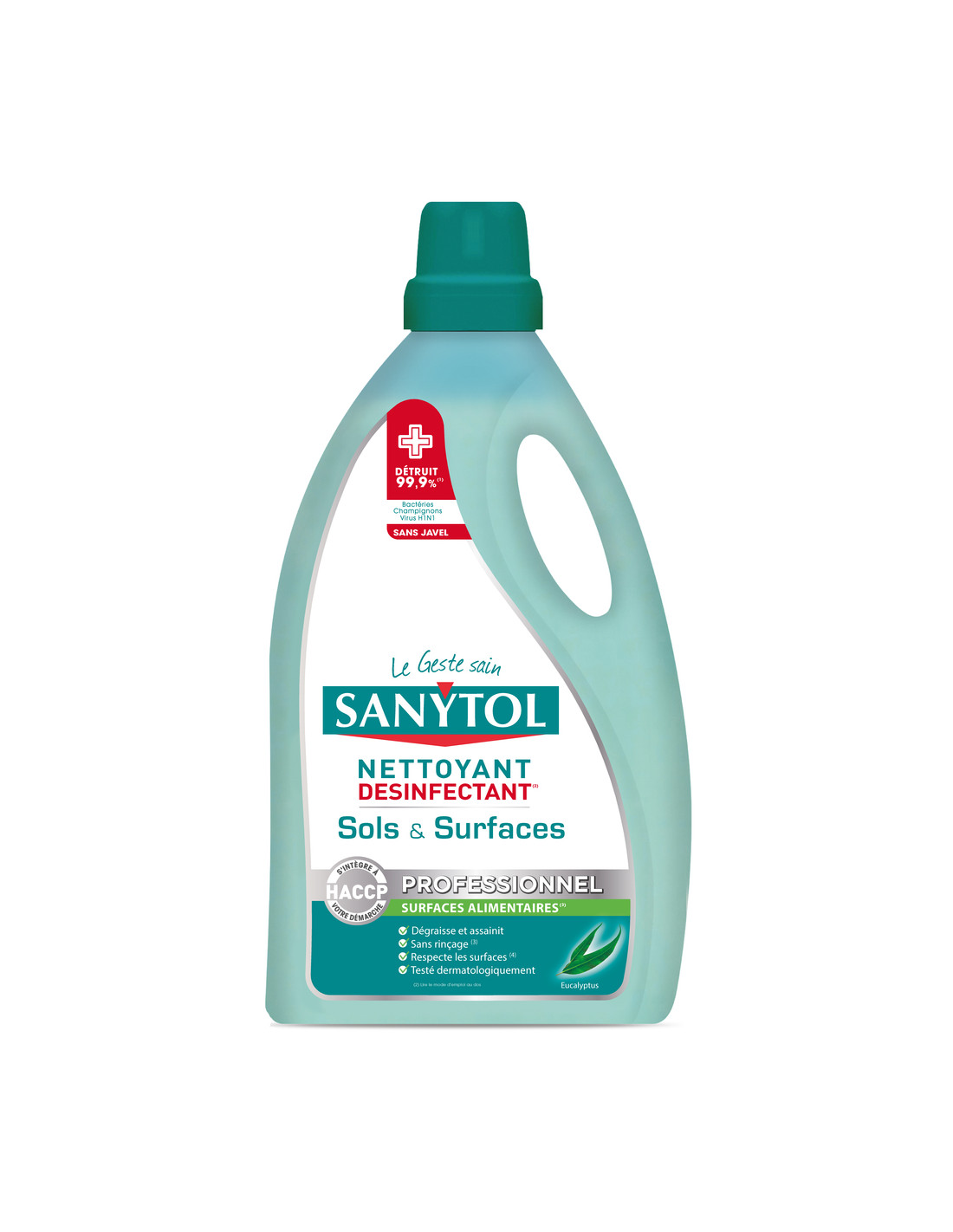 Sanytol Pro Desinfectant pour les Sols et Surface 5 litres - SANYTOL - -  122151onyx
