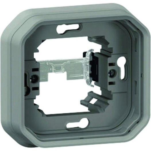 Plaque support étanche pour installation en encastré des mécanismes 1 poste PLEXO - LEGRAND