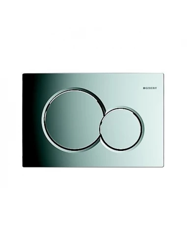 Plaque chromée chasse d'eau wc geberit up320