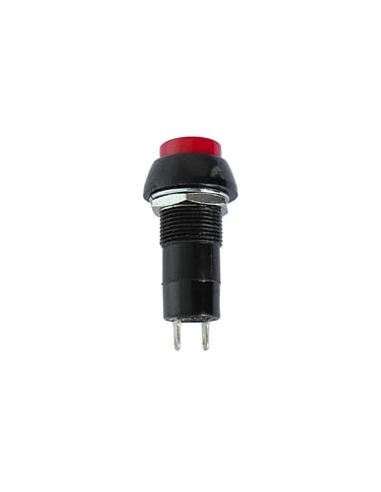 r18-25b bouton-poussoir off-(on) rouge 1a/125v