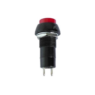 r18-25b bouton-poussoir off-(on) rouge 1a/125v
