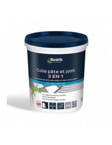 Colle et joint 2 en 1 1.5kg gris - BOSTIK