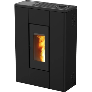 habillage gris pour Poêle à granulés Melissa Air 7 XUP S1 RED