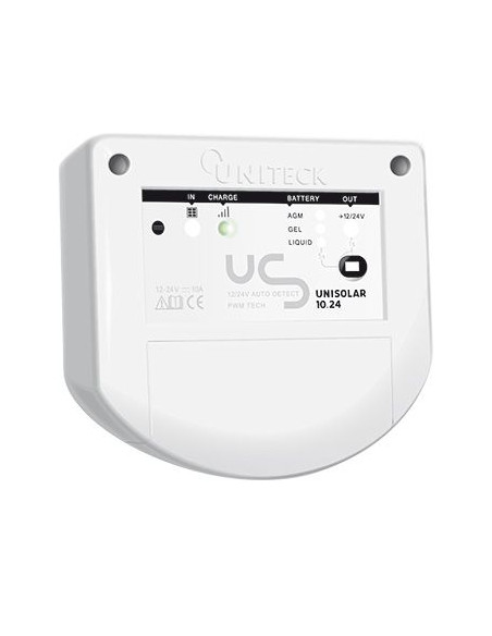 Régulateur De Charge Solaire Pwm - 12/24v - 10a - UNISOLAR 10.24 - UNITECK