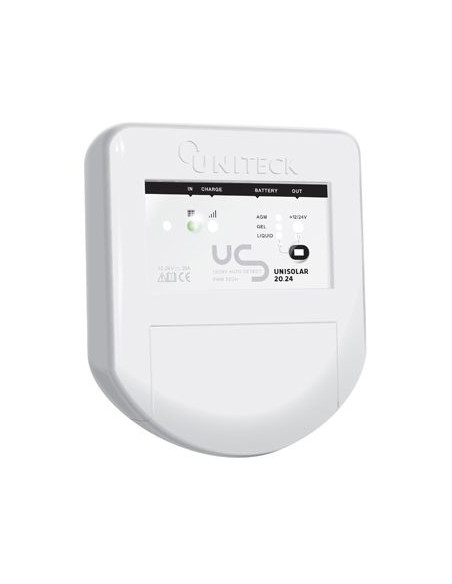 Régulateur De Charge Solaire Pwm - 12/24v - 20a - UNISOLAR 20.24 - UNITECK