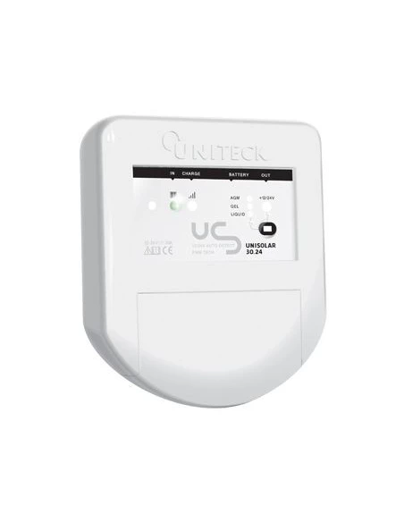 Régulateur De Charge Solaire Pwm - 12/24v - 30a - UNISOLAR 30.24 - UNITECK